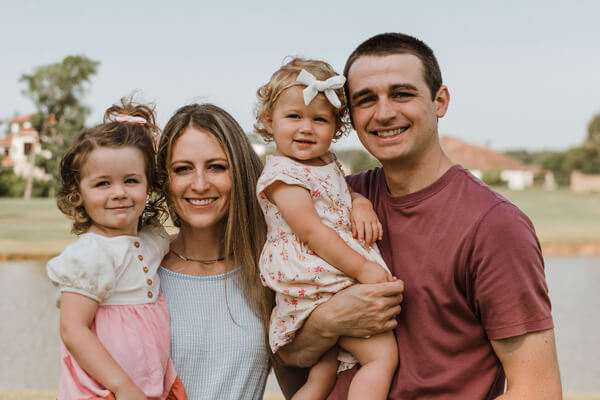 Parents & Two Young Kids